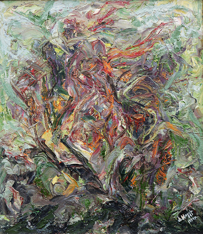 «Вітер». 2004. Полотно, олія